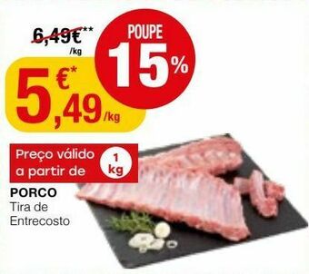 Intermarché Carne suína promoção