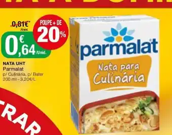 Intermarché Nata UHT Parmalat 200ml promoção