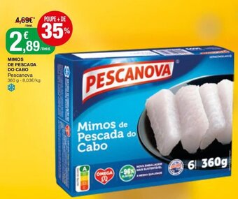 Intermarché Mimos de Pescada do Cabo Pescanova 360g promoção