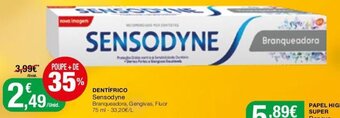 Intermarché Dentífrico Sensodyne 75ml promoção