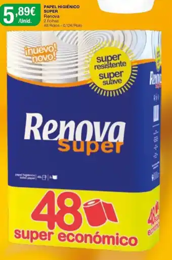 Intermarché Papel Higiénico Super 48 Rolos promoção