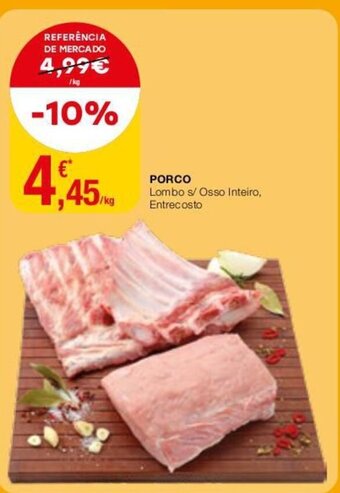 Intermarché Porco promoção