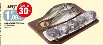 Intermarché Carapau Pequeno/Verdinho Fresco promoção