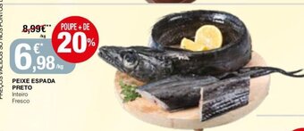 Intermarché Peixe Espada Preto promoção