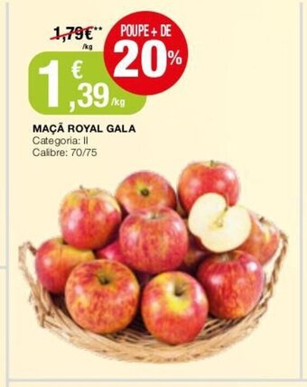 Intermarché Maçã Royal Gala promoção