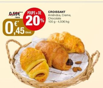 Intermarché Croissant 100g promoção