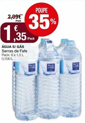 Intermarché Água promoção