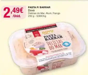 Intermarché Pasta P/Barrar Dovo 250g promoção