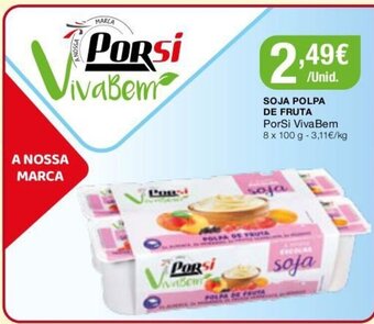 Intermarché Soja Polda de Fruta 8x100g promoção