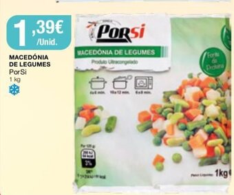 Intermarché Macedónia de Legumes PorSi 1kg promoção