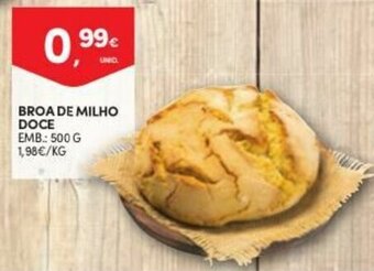 Continente Broa de Milho Doce 500g promoção