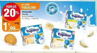 Intermarché Yogolino Nestlé 4x100g promoção
