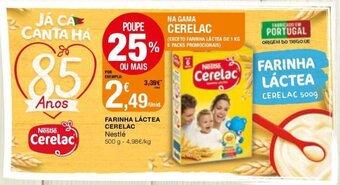 Intermarché Farinha Láctea Cerelac 500g promoção