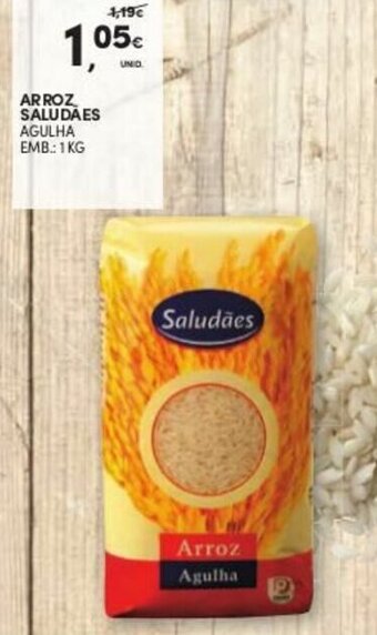 Arroz Saludães Agulha 1kg