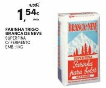 Continente Farinha Trigo Branca de Neve 1kg promoção