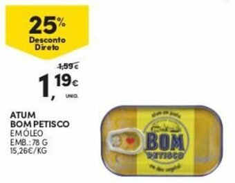 Atum Bom Petisco 78g