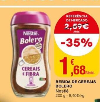 Intermarché Bebida de Cereais Bolero 200g promoção