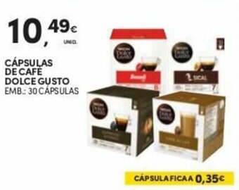 Continente Cápsulas de Café Dolce Gusto 30 cápsulas promoção