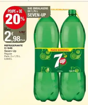 Refrigerante C/Gás Seven Up 2x1,75L