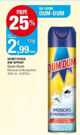 Insecticida em Spray Dum-Dum 300ml
