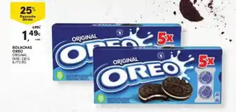 Continente Bolachas Oreo 220g promoção