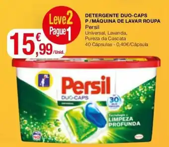 Intermarché Detregente Dou-Caps P/Máquina de Lavar Roupa Persil promoção