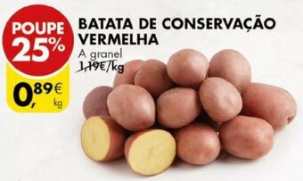 Pingo Doce Batata de Conservação Vermelha promoção