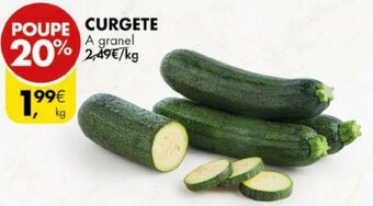 Pingo Doce Curgete promoção