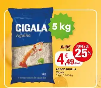 Intermarché Arroz Agulha Cigala 5kg promoção