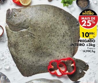 Pingo Doce Pregado Inteiro +3kg promoção