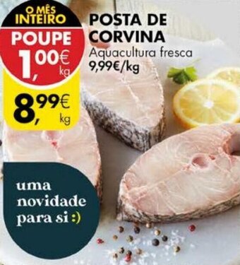 Pingo Doce Posta de Corvina promoção
