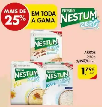 Pingo Doce Arroz Nestum 250g promoção