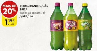 Pingo Doce Refrigerante c/Gás Brisa 1L promoção