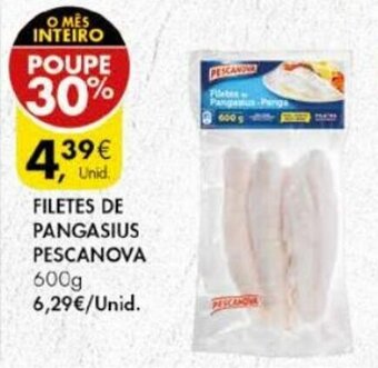 Filetes de Pangasius Pescanova 600g