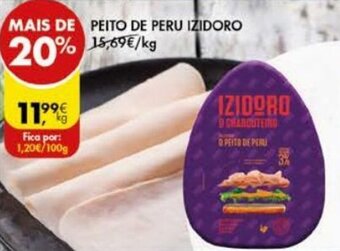 Pingo Doce Peito de Peru Izidoro promoção