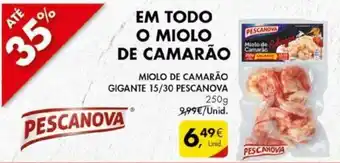Miolo de Camarão Gigante 15/30 Pescanova 250g