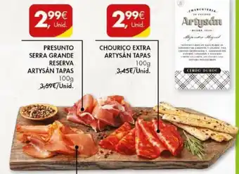 Presunto Serra Grande Reserva Artysán Tapas 100g