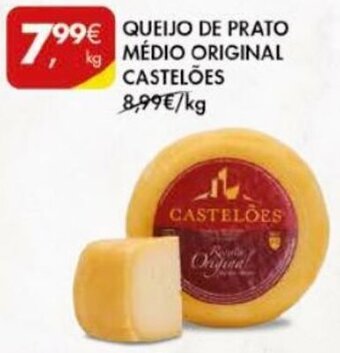 Queijo de Prato Médio Original Castelões