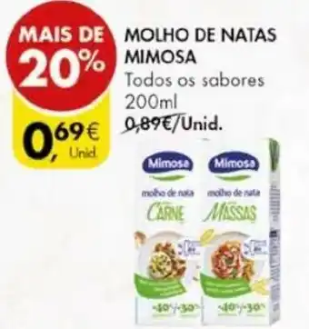 Molho de Natas Mimosa 200ml