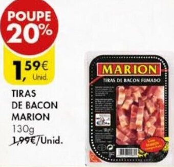 Tiras de Bacon Marion 130g