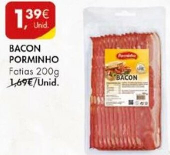 Pingo Doce Bacon Porminho 200g promoção