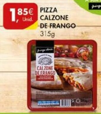 Pingo Doce Pizza Calzone de Frango 315g promoção