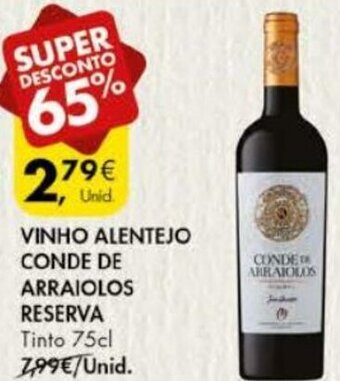 Vinho Alentejo Conde de Arraiolos Reserva 75cl
