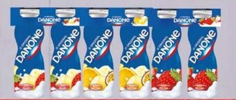Pingo Doce Iogurte Líquido Puro Danone 4x155g promoção