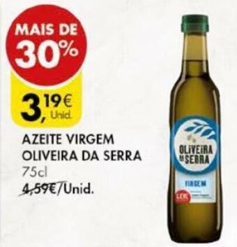 Pingo Doce Azeite Virgem Oliveira da Serra 75cl promoção