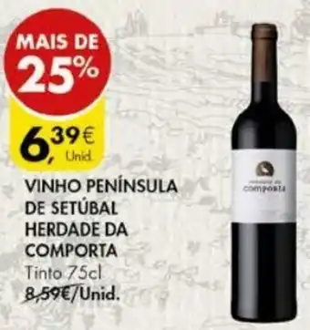 Pingo Doce Vinho Península de Setúbal Herdade da Comporta 75cl promoção