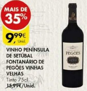Vinho Península de Setúbal Fontanário de Pegões Vinhas Velhas 75cl