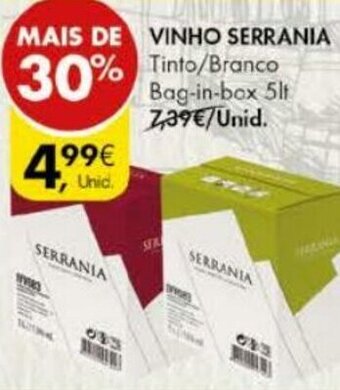 Vinho Serrania 5lt