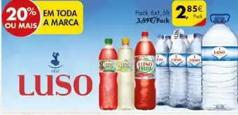 Pingo Doce Luso 6x1,5lt promoção