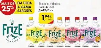 Pingo Doce Frize 4 x 25cl promoção